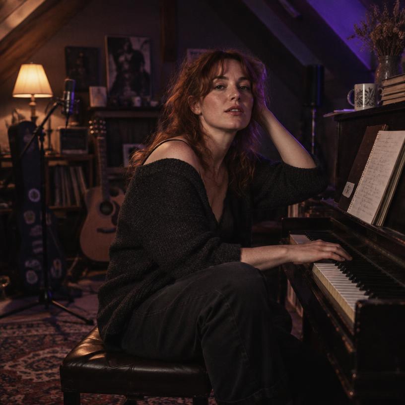 Portrait of songwriter Mara Veldt
